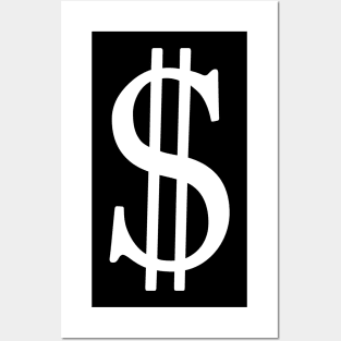 Dollar sign Posters and Art